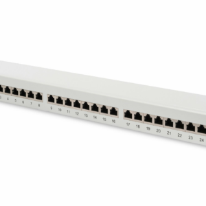 DIGITUS 19" patch panel 24port 1U Cat5E
