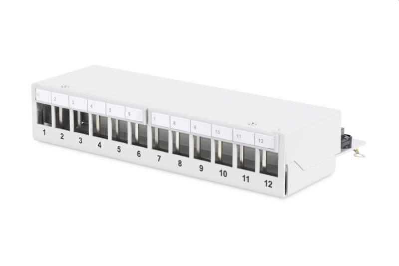 DIGITUS Desktop modulárny patch panel 12port vhodný pre UTP i STP keystony