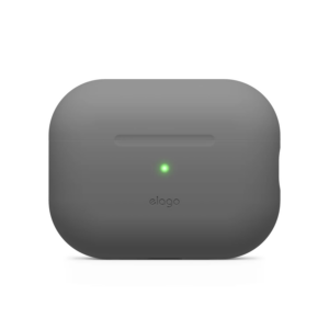 Elago Airpods Pro 2 Silicone Case with Nylon Lanyard - Dark Gray