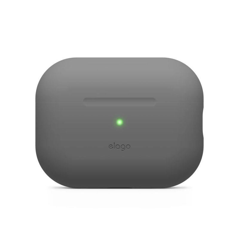 Elago Airpods Pro 2 Silicone Case with Nylon Lanyard - Dark Gray