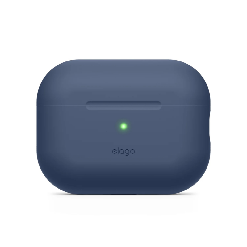 Elago Airpods Pro 2 Silicone Case with Nylon Lanyard - Jean Indigo