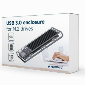 Externý box GEMBIRD pre M.2 NVMe disky