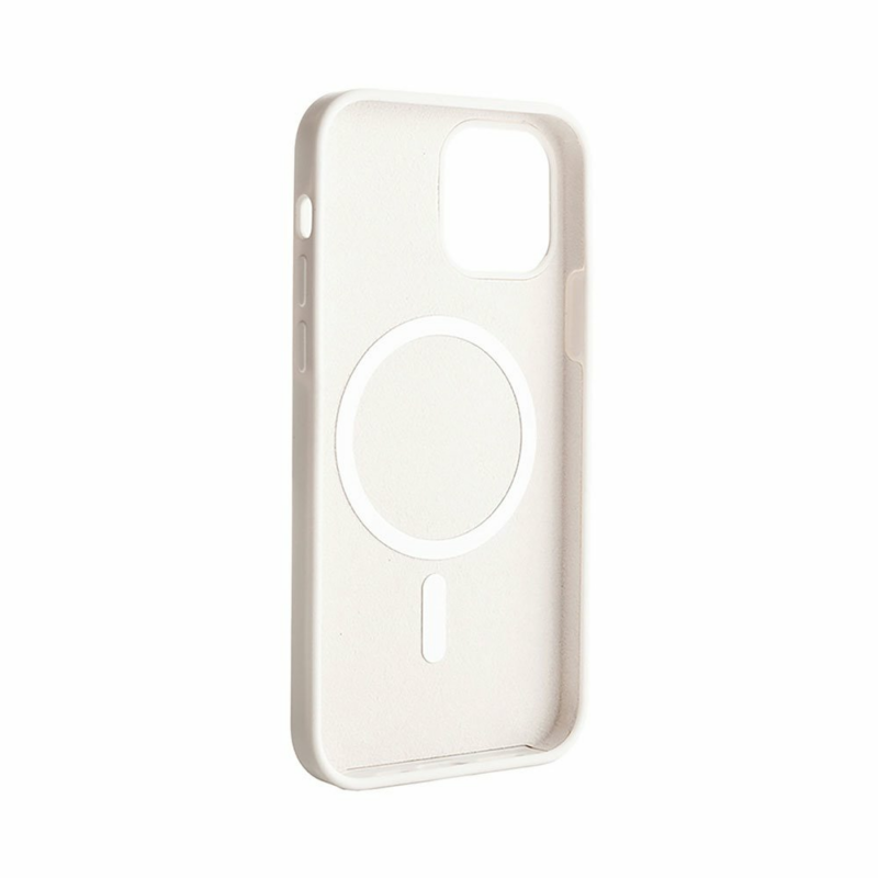 ER CASE kryt Carneval Silicone Snap Magsafe pre iPhone 13 - White
