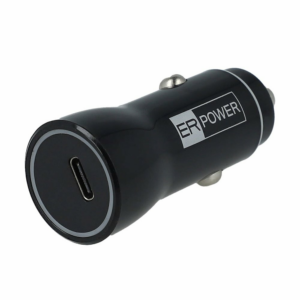 ER POWER 20W PD Car Charger - Black