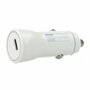 ER POWER 20W PD Car Charger - White