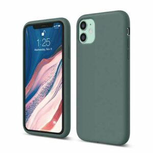 Elago kryt Silicone Case pre iPhone 11 - Midnight Green