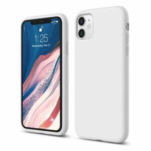 Elago kryt Silicone Case pre iPhone 11 - White