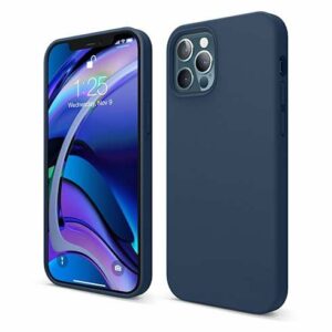 Elago kryt Silicone Case pre iPhone 12/12 Pro - Jean Indigo