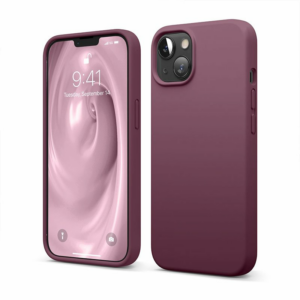 Elago kryt Silicone Case pre iPhone 13 - Burgundy