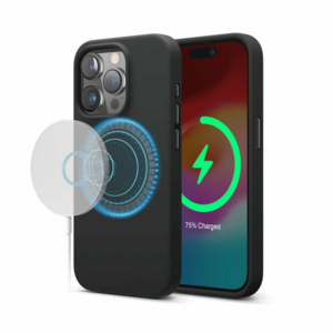 Elago kryt Silicone Case Magsafe pre iPhone 15 Pro - Black