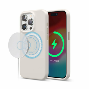 Elago kryt Silicone Case Magsafe pre iPhone 15 Pro - Stone