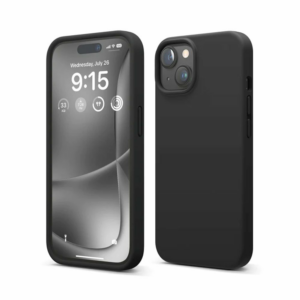 Elago kryt Silicone Case pre iPhone 15 - Black