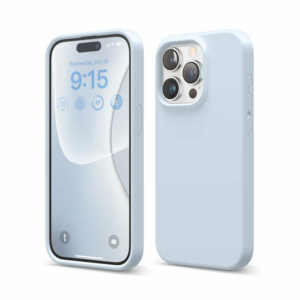 Elago kryt Silicone Case pre iPhone 15 Pro - Light Blue