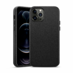 ESR kryt Metro Premium Leather Case pre iPhone 12/12 Pro - Black