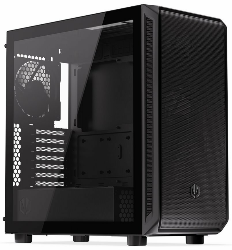 ENDORFY case Arx 700 Air / ATX / 5x140mm fan / 2xUSB/ USB-C / mesh/ tempered glass/ black