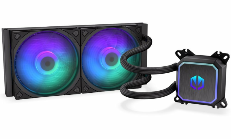 ENDORFY vodný chladič CPU Navis F240 aRGB/ 2x120mm / PWM / AMD i Intel