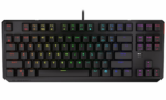 ENDORFY herná klávesnica Thock TKL Kailh RD RGB /USB/ red sw. / drôtová / mechanická / US layout / čierna RGB