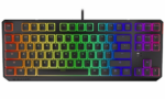 ENDORFY herná klávesnica Thock TKL Pudd.Kailh RD RGB /USB/ red sw. / drôtová / mechanická / US layout / čierna RGB
