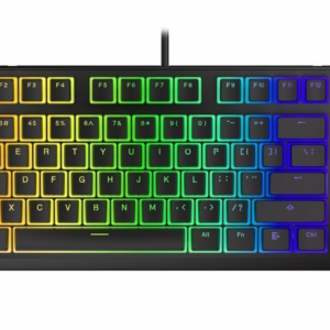 ENDORFY herná klávesnica Thock TKL Pudd.Kailh RD RGB /USB/ red sw. / drôtová / mechanická / US layout / čierna RGB