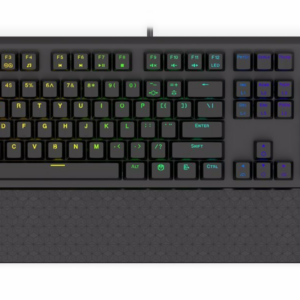 ENDORFY herná klávesnica Omnis Kailh BL RGB / USB / blue switch / drôtová /mechanická/US layout/čierna RGB