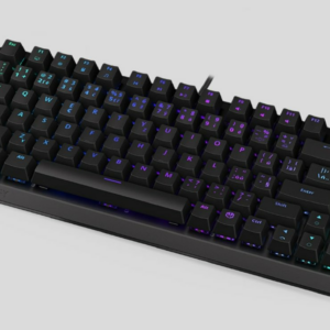 ENDORFY herná klávesnica Thock 75% Red / RGB / red sw. / drôtová / mechanická / US layout / skrátená / čierna