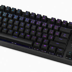 ENDORFY herná klávesnica Thock TKL Wireless Red / RGB / red sw. / bezdrôtová / mechanická / CZ/SK layout / čierna