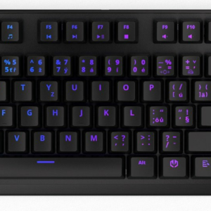 ENDORFY herná klávesnica Thock 75% Red / RGB / red sw. / drôtová / CZ/SK layout / skrátená / čierna