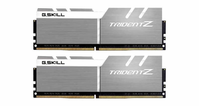 G.SKILL 32GB kit DDR4 3200 CL16 Trident Z silver-white