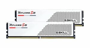 G.SKILL 64GB kit DDR5 6000 CL30 Ripjaws S5 white