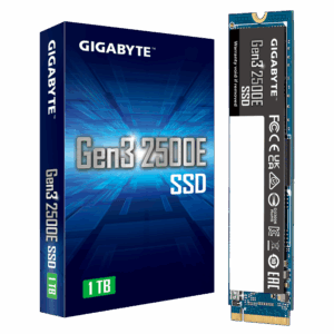 Gigabyte 2500E SSD 1TB M.2 NVMe Gen3 2400/1800 MBps