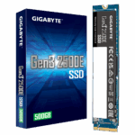 Gigabyte 2500E SSD 500GB M.2 NVMe Gen3 2300/1500 MBps