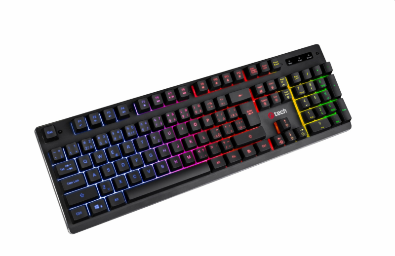 Polomechanická herná klávesnica C-TECH Iris (GKB-08)