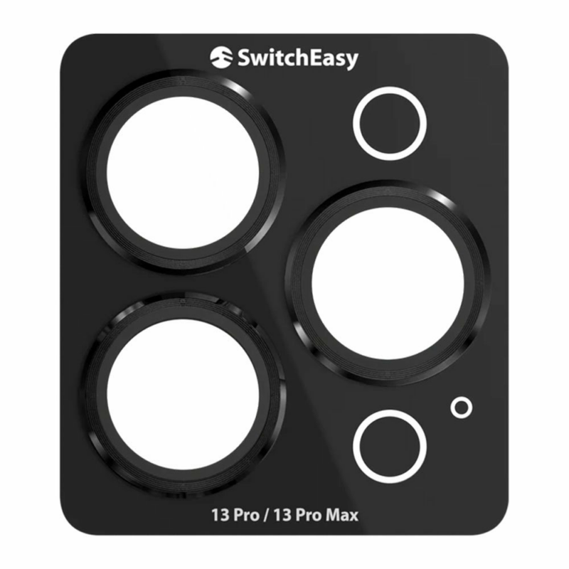 SwitchEasy LenShield Sapshire Lens Protector pre iPhone 13 Pro/13 Pro Max - Black