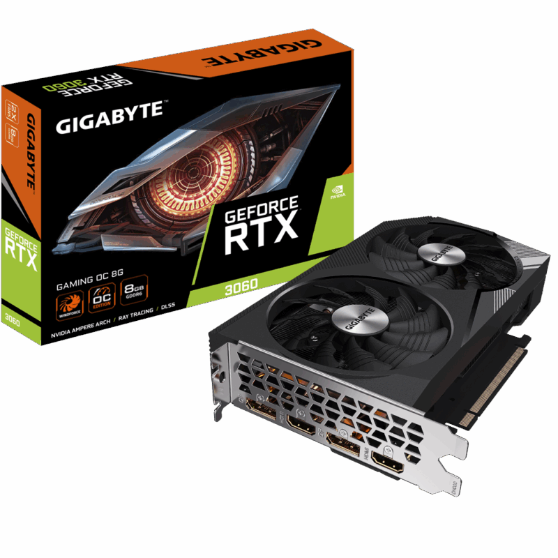 Gigabyte GeForce RTX 3060 GAMING OC 8G