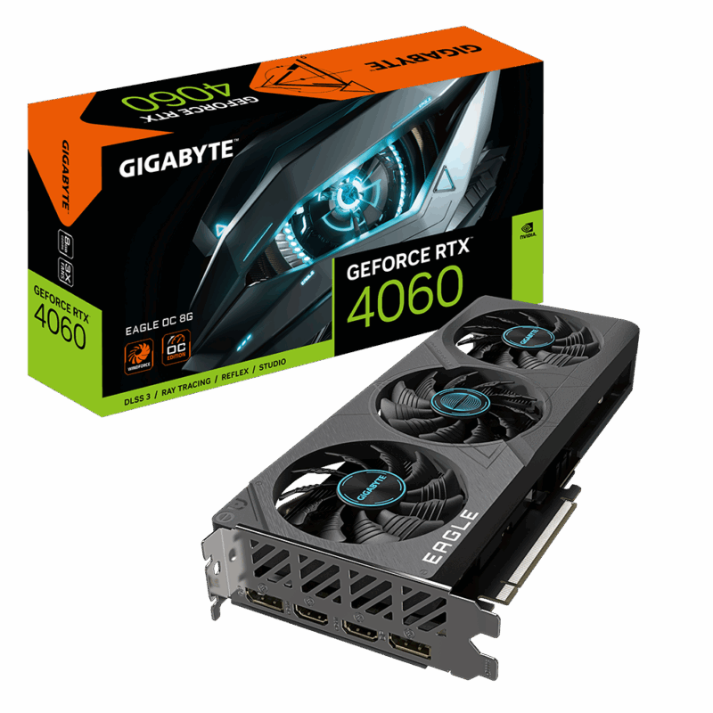 Gigabyte GeForce RTX 4060 EAGLE OC 8G