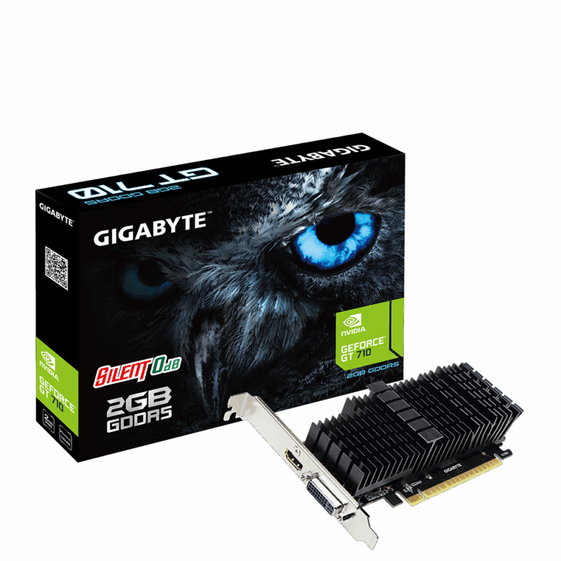 Gigabyte GeForce GT 710 GDDR5 passive low profile 2G