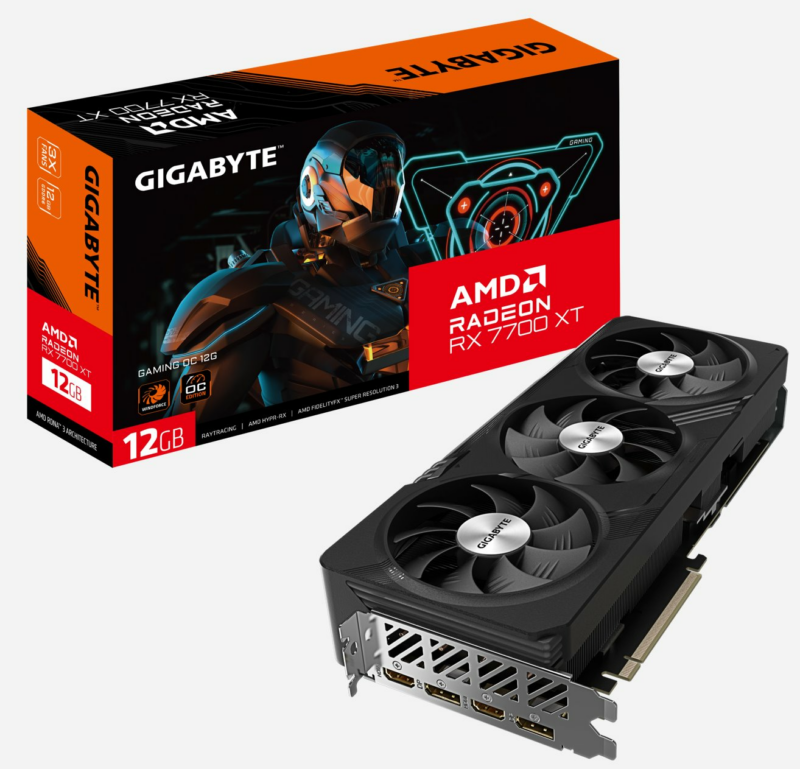 Gigabyte Radeon RX 7700 XT GAMING OC 12G