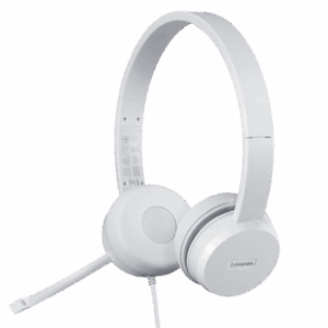 Lenovo 110 Stereo USB Headset White