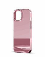iDeal Fashion Clear Case iPhone 15 Mirror Rose Pink