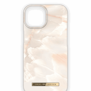 iDeal Fashion Case MagSafe iPhone 15 Rose Pearl Marble