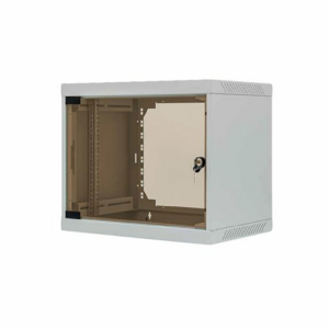 TRITON 19" jednodielny nástenny rozvádzač LBA 9U/500mm light RAL7035