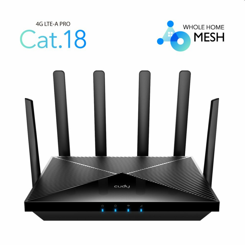 Cudy LT18 - AX1800 Wi-Fi 6 Mesh 4G Cat18 Router