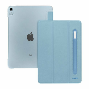 LAUT puzdro Huex Folio Case with Pencil Holder pre iPad Air 10.9"/Air 11" 2024 - Blue