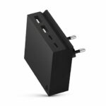 USBePower Hide Mini 27W 4-in-1 wall charger - Black