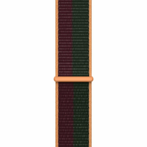 Apple Watch 45mm Dark Cherry/Forest Green Sport Loop - Regular
