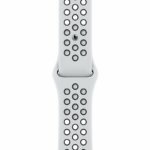 Apple Watch 41mm Pure Platinum/Black Nike Sport Band - Regular