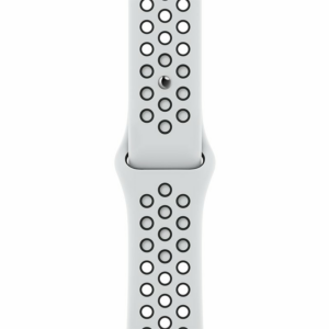 Apple Watch 41mm Pure Platinum/Black Nike Sport Band - Regular