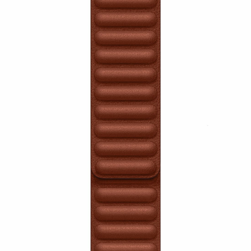 Apple Watch 41mm Umber Leather Link - M/L