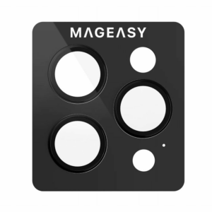 SwitchEasy LenzGuard Sapphire Lens Protector pre iPhone 15 Pro/15 Pro Max - Black
