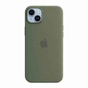 Apple iPhone 14 Plus Silicone Case with MagSafe - Olive